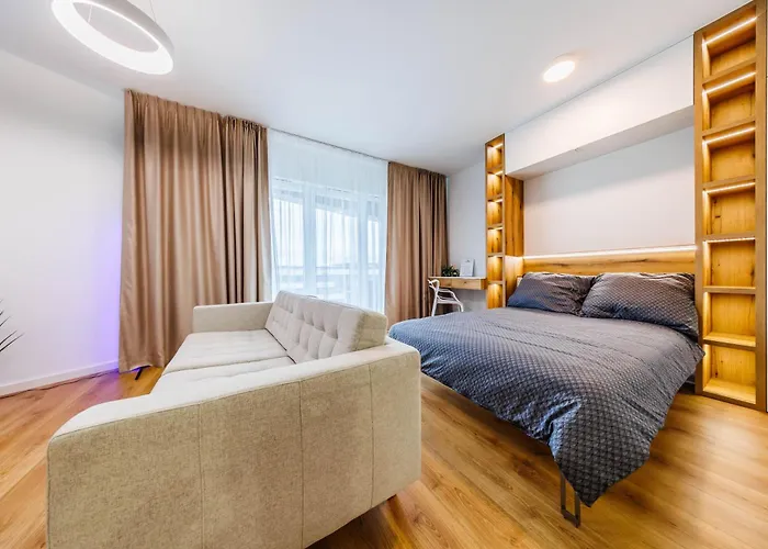 Premium Suite- Center, Capital Towers, Free Parking By Staynest Apartament *